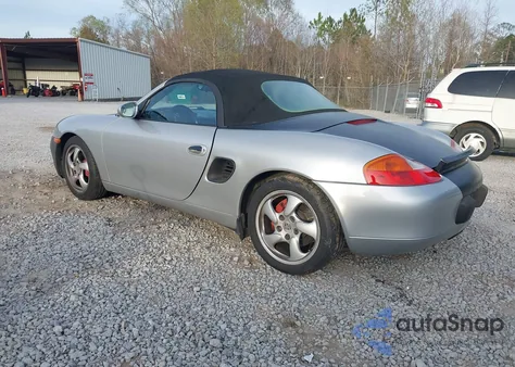 2002 Porsche Boxster S z USA, uszkodzony, nr VIN WP0CB29872U660818
